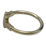 ティファニー TIFFANY＆CO Tワイヤーダイヤリング ゴールド Au750/ダイヤモンド ジュエリー
