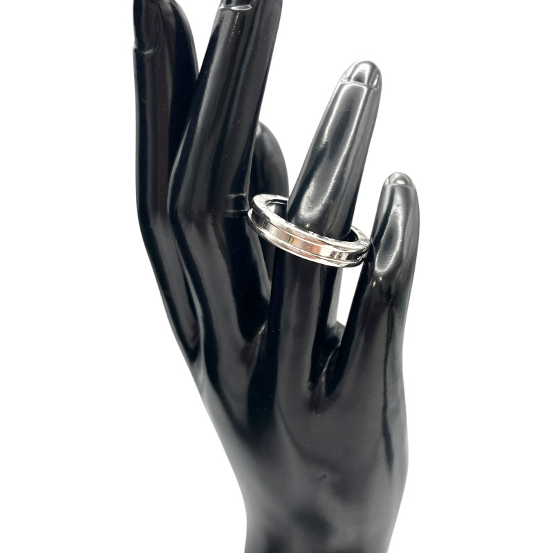 ブルガリ BVLGARI ビーゼロワンリング 1バンド(XS) ホワイトゴールド 750WG ジュエリー