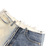 メゾン マルジェラ Maison Margiela Split Denim 再構築デニムパンツ S50LA0175 コットン メンズ デニムパンツ