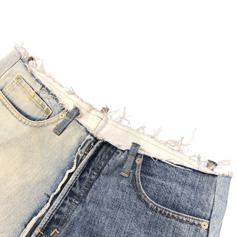 メゾン マルジェラ Maison Margiela Split Denim 再構築デニムパンツ S50LA0175 コットン メンズ デニムパンツ