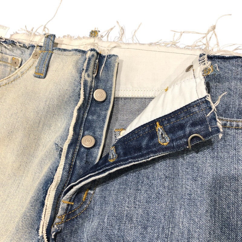 メゾン マルジェラ Maison Margiela Split Denim 再構築デニムパンツ S50LA0175 コットン メンズ デニムパンツ