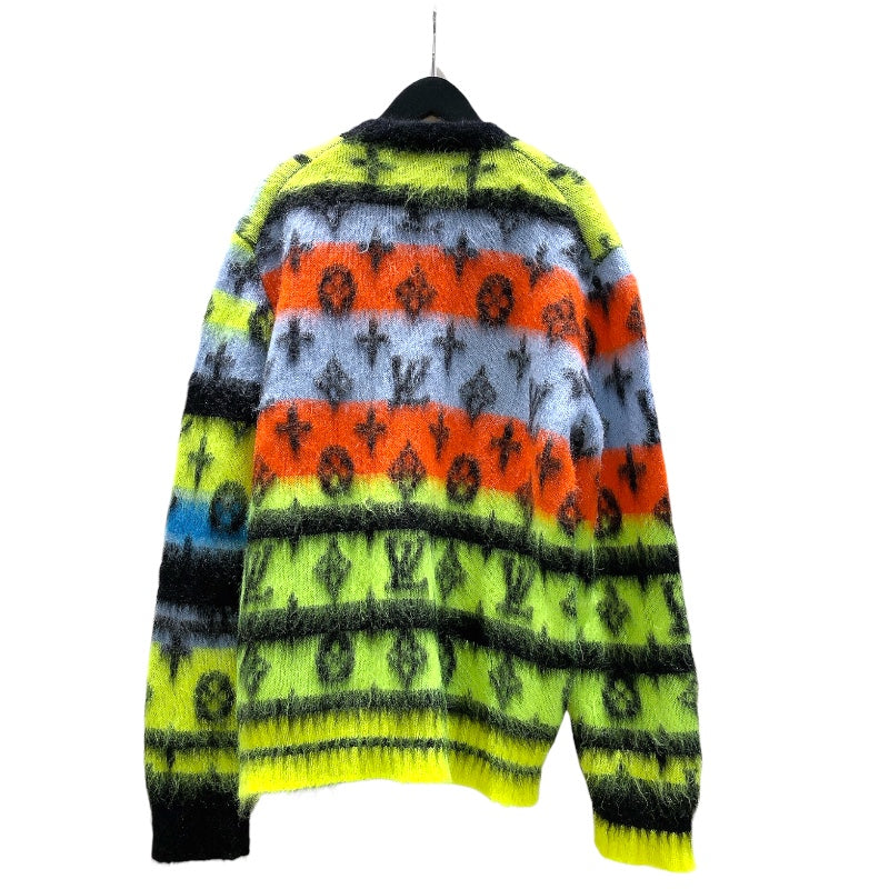 ルイ・ヴィトン LOUIS VUITTON モノグラム総柄 モヘアニット