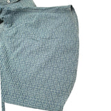 バルマン BALMAIN 長袖総柄デニムシャツ HCO88DD27 ブルー デニム メンズ 長袖シャツ