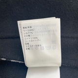 ルイ・ヴィトン LOUIS VUITTON マヒナモノグラム リバーシブルポンチョ FSCO08 ネイビー ウール レディース ポンチョ