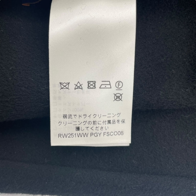 ルイ・ヴィトン LOUIS VUITTON マヒナモノグラム リバーシブルポンチョ FSCO08 ネイビー ウール レディース ポンチョ