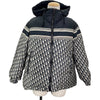 クリスチャン・ディオール Christian Dior オブリーク総柄パファージャケット 147C23A2968 グレー/ネイビー ポリエステル メンズ その他アウター