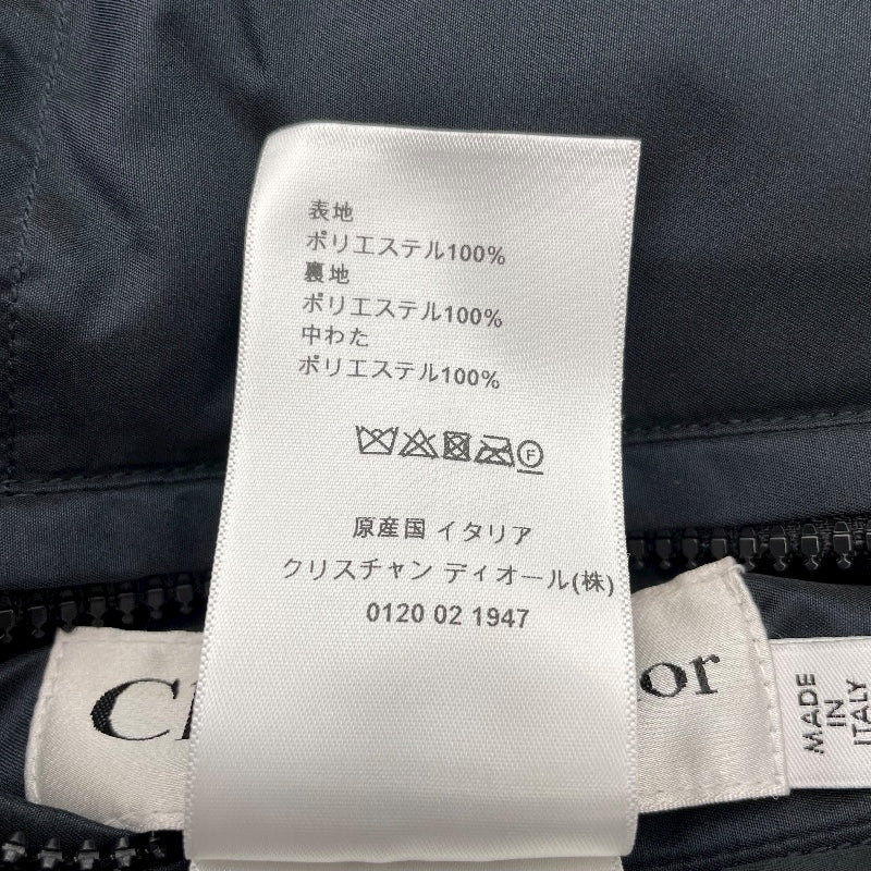 クリスチャン・ディオール Christian Dior オブリーク総柄パファージャケット 147C23A2968 グレー/ネイビー ポリエステル メンズ その他アウター