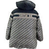 クリスチャン・ディオール Christian Dior オブリーク総柄パファージャケット 147C23A2968 グレー/ネイビー ポリエステル メンズ その他アウター
