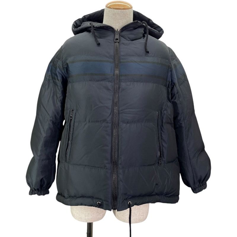 クリスチャン・ディオール Christian Dior オブリーク総柄パファージャケット 147C23A2968 グレー/ネイビー ポリエステル メンズ その他アウター