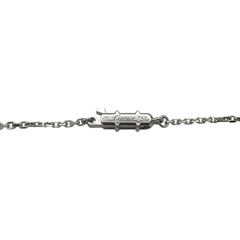 カルティエ Cartier Cハートダイヤネックレス ホワイトゴールド 750WG ジュエリー