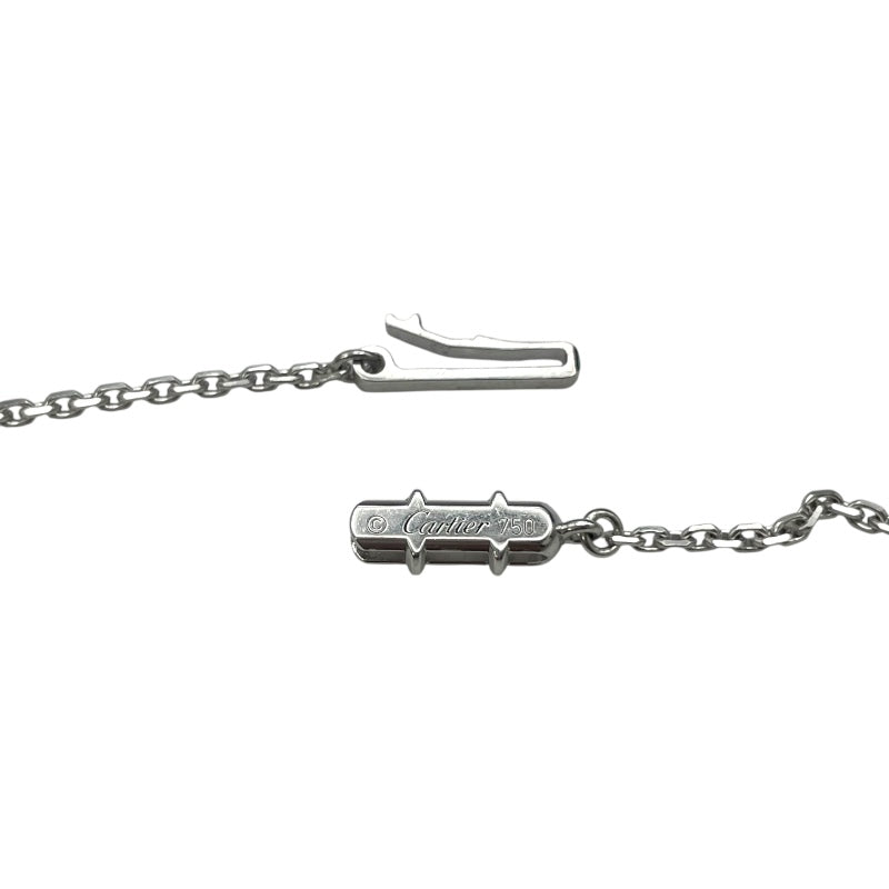 カルティエ Cartier Cハートダイヤネックレス ホワイトゴールド 750WG ジュエリー