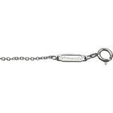 ティファニー TIFFANY＆CO Tスマイル ダイヤネックレス ミニ ホワイトゴールド 750WG ジュエリー