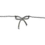 ティファニー TIFFANY＆CO ボウネックレス プラチナ Pt950 ジュエリー