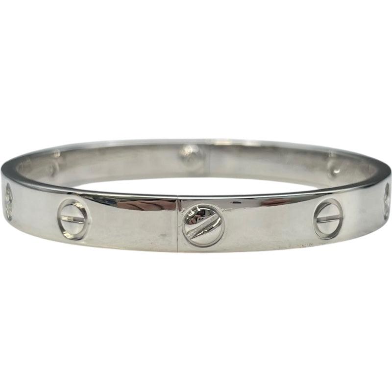 カルティエ Cartier ラブブレス 4Pダイヤ ホワイトゴールド 750WG ダイヤモンド ジュエリー