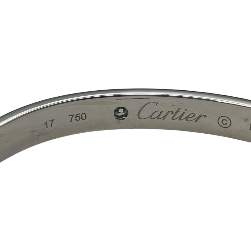 カルティエ Cartier ラブブレス 4Pダイヤ ホワイトゴールド 750WG ダイヤモンド ジュエリー