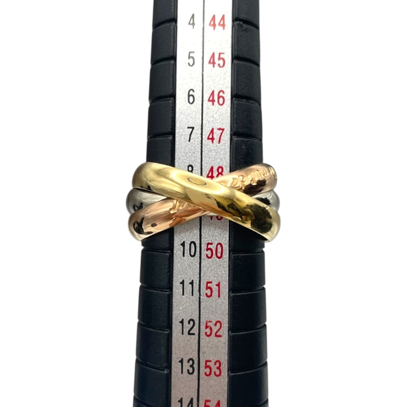 カルティエ Cartier トリニティリング イエローゴールド×ホワイトゴールド×ピンクゴールド 750 ジュエリー