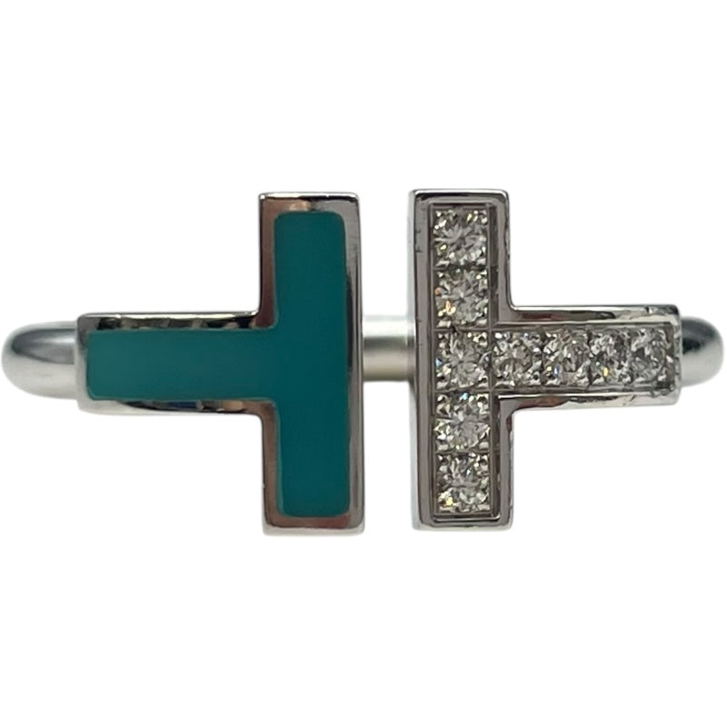 ティファニー TIFFANY＆CO Tワイヤーリング ホワイトゴールド 750WG ジュエリー