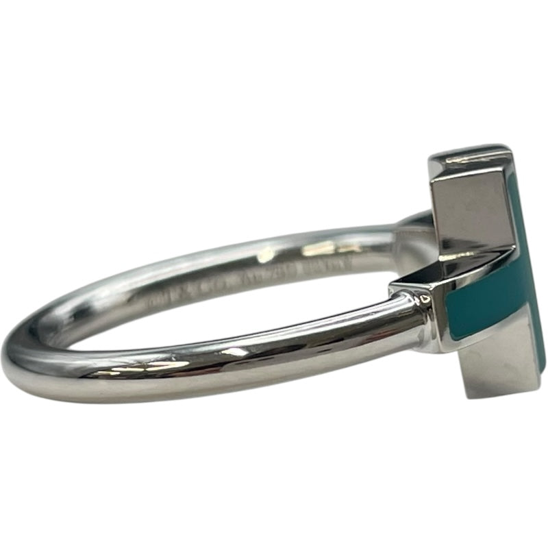 ティファニー TIFFANY＆CO Tワイヤーリング ホワイトゴールド 750WG ジュエリー