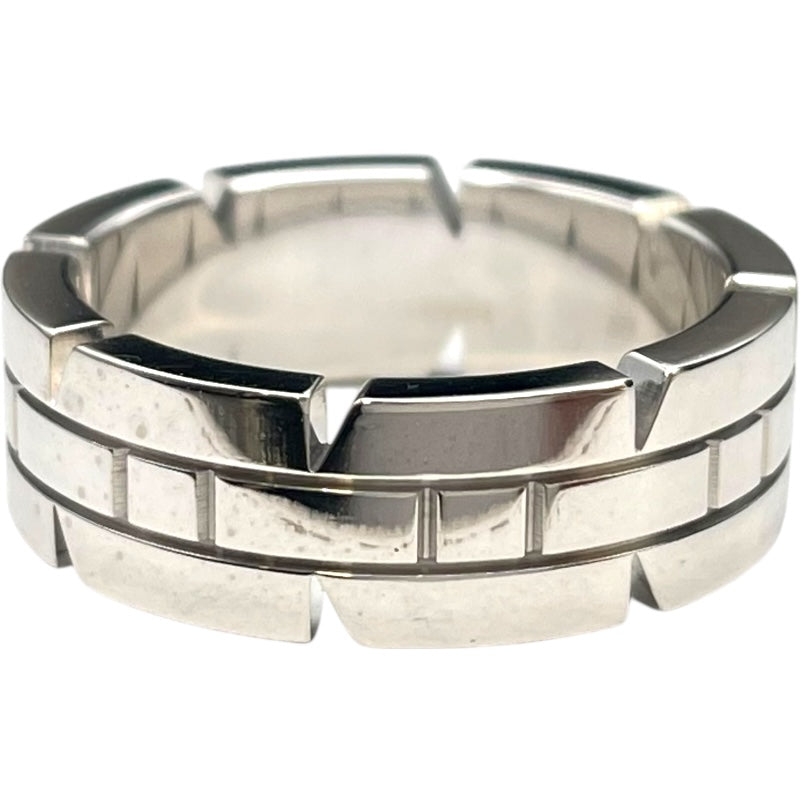 カルティエ Cartier タンクフランセーズリング SM ホワイトゴールド 750WG ジュエリー