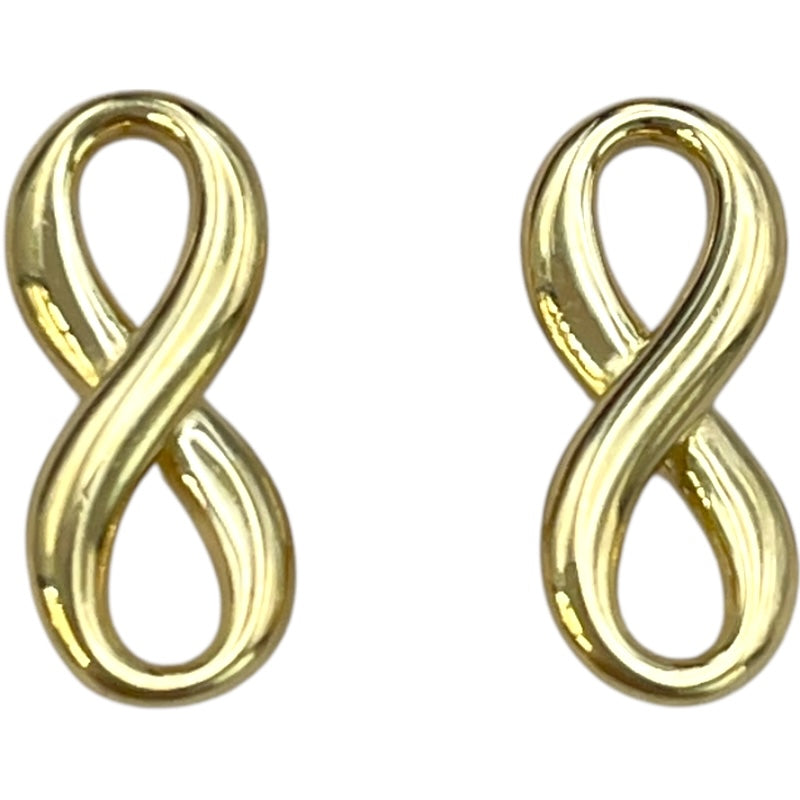 ティファニー TIFFANY＆CO インフィニティピアス イエローゴールド 750YG ジュエリー