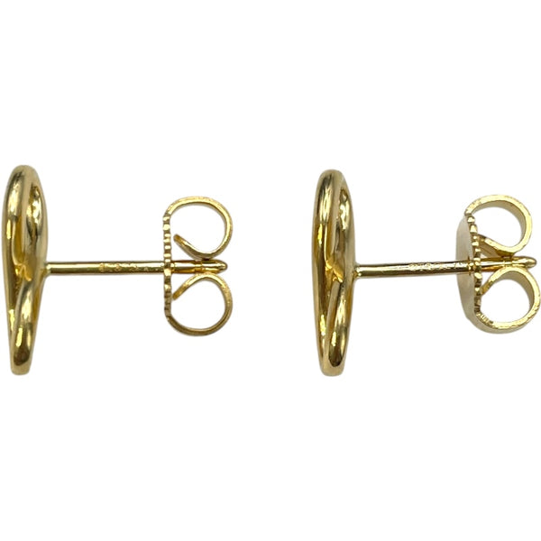 ティファニー TIFFANY＆CO インフィニティピアス イエローゴールド 750YG ジュエリー