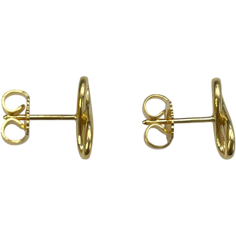 ティファニー TIFFANY＆CO インフィニティピアス イエローゴールド 750YG ジュエリー