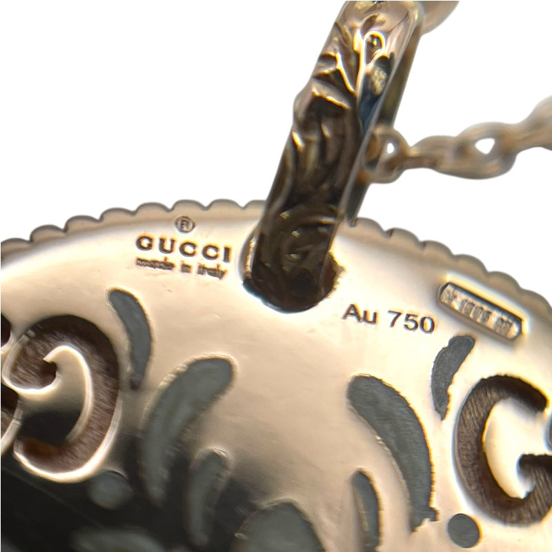 グッチ GUCCI アイコンブルームネックレス ピンクゴールド 750 ジュエリー