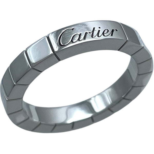 カルティエ Cartier ラニエールリング ホワイトゴールド Pt950 ジュエリー