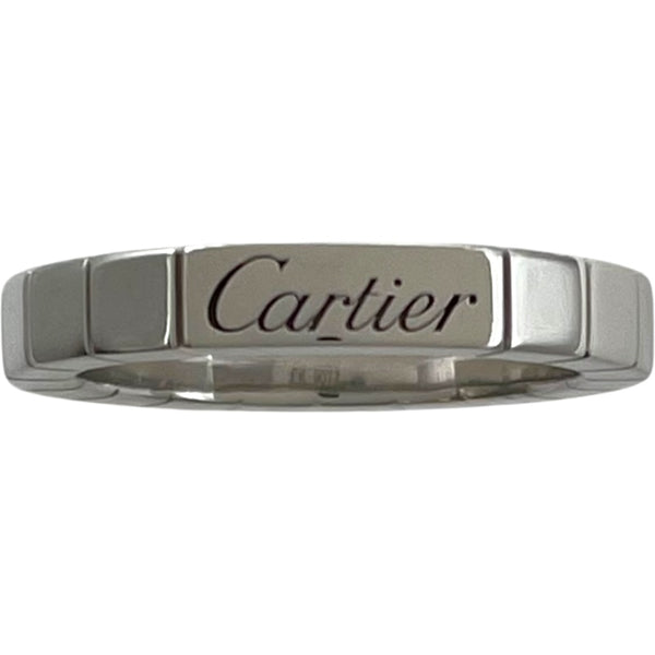 カルティエ Cartier ラニエールリング ホワイトゴールド Pt950 ジュエリー