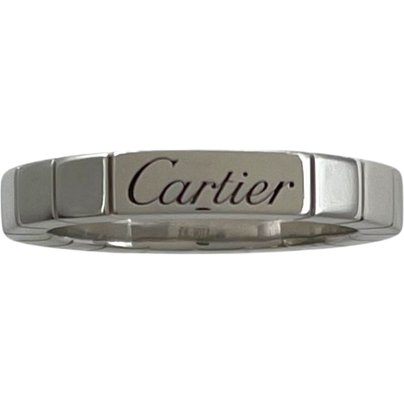 カルティエ Cartier ラニエールリング ホワイトゴールド Pt950 ジュエリー