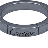 カルティエ Cartier ラニエールリング ホワイトゴールド Pt950 ジュエリー