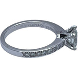 ティファニー TIFFANY＆CO ソリテールリング プラチナ Pt950 ジュエリー