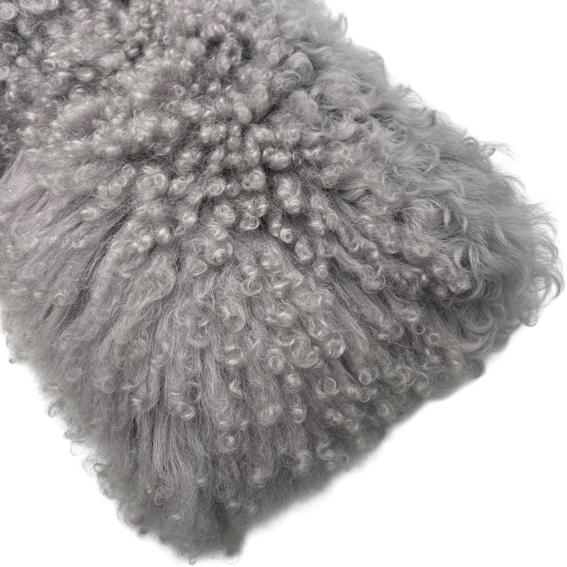 サルヴァトーレ・フェラガモ Salvatore Ferragamo ムートンロングコート 0766484 グレー レーヨン メンズ その他アウター