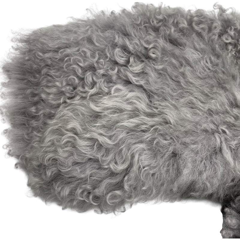 サルヴァトーレ・フェラガモ Salvatore Ferragamo ムートンロングコート 0766484 グレー レーヨン メンズ その他アウター