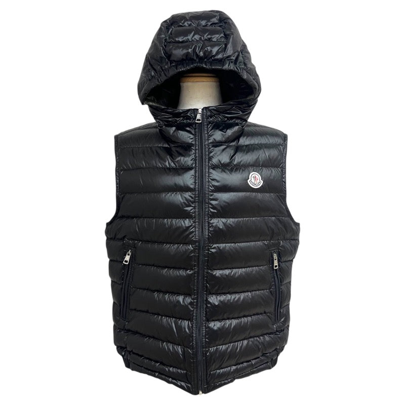 美品　MONCLER モンクレール レディース　ダウンベスト　ブラック　00 美品 MONCLER モンクレール レディース ダウンベスト ブラック 00