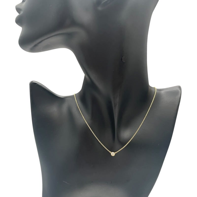 Tiffany&Co. ティファニー 750 YG バイザヤード ネックレス ティファニー TIFFANY＆CO バイザヤード ネックレス イエロー