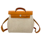 エルメス HERMES エールバッグアドPM □G刻印　（2003年製） ブラウン シルバー金具 キャドリーユ レディース リュック・デイパック