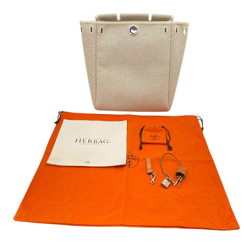 エルメス HERMES エールバッグアドPM □G刻印　（2003年製） ブラウン シルバー金具 キャドリーユ レディース リュック・デイパック