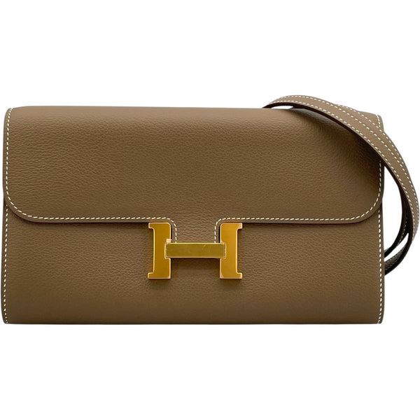 エルメス HERMES コンスタンストゥーゴー B刻 エトゥープ GD金具 エバーカラー レディース ショルダーバッグ