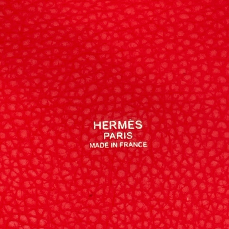 エルメス HERMES ピコタンロックPM Z刻 ローズテキサス SV金具 トリヨン レディース ハンドバッグ