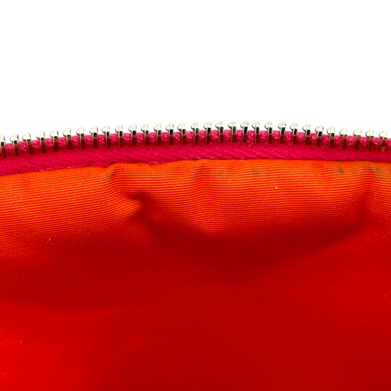 エルメス HERMES ボリードポーチ16 ピンク SV金具 トワル レディース ポーチ