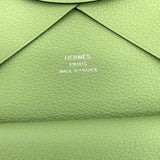 エルメス HERMES カルヴィデュオ B刻 ヴェールクリケット SV金具 エバーカラー レディース 二つ折り財布