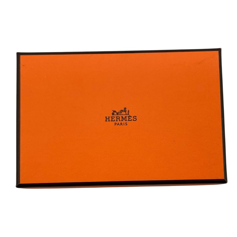 エルメス HERMES カルヴィデュオ B刻 ヴェールクリケット SV金具 エバーカラー レディース 二つ折り財布