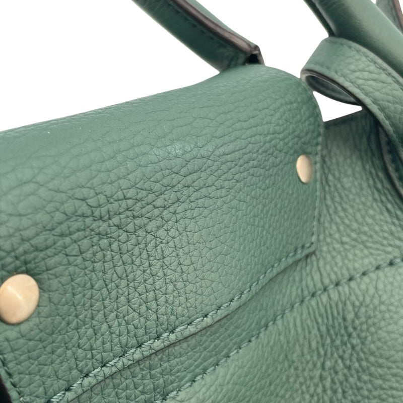 セリーヌ CELINE ビッグバッグ スモール グリーン レザー レディース ショルダーバッグ