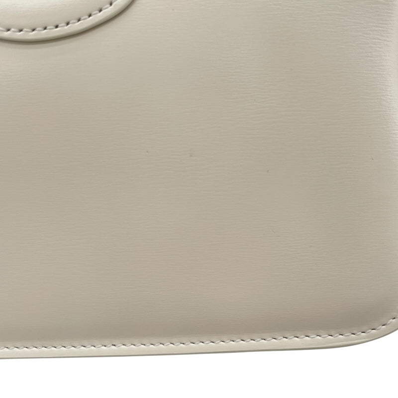 セリーヌ CELINE ティーン CELINE ジョセフィーヌバッグ アイボリー レザー レディース ショルダーバッグ