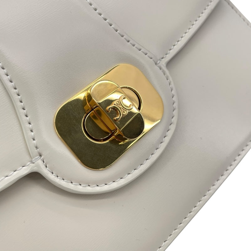 セリーヌ CELINE ティーン CELINE ジョセフィーヌバッグ アイボリー レザー レディース ショルダーバッグ