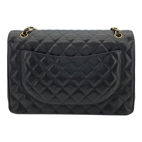 シャネル CHANEL マトラッセ34 A58601 24番台 ブラック GD金具 キャビアスキン レディース ショルダーバッグ