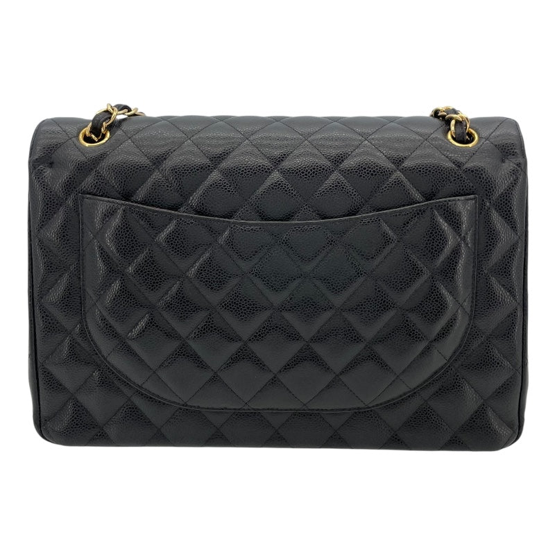 シャネル CHANEL マトラッセ34 A58601 24番台 ブラック GD金具 キャビアスキン レディース ショルダーバッグ
