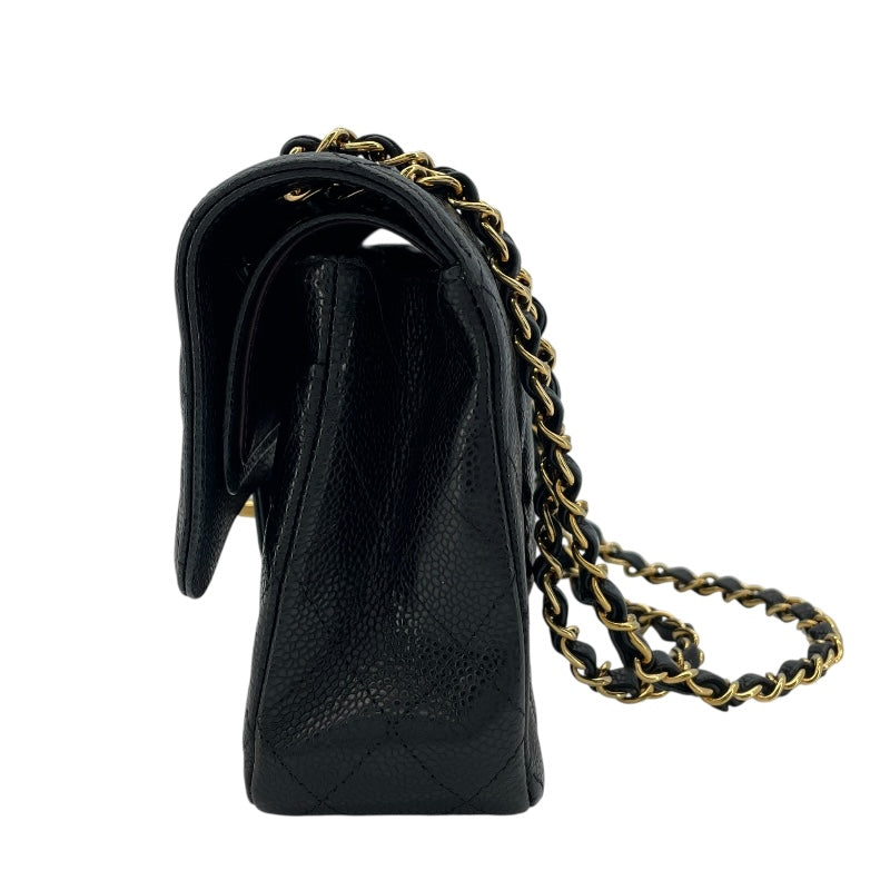 シャネル CHANEL マトラッセ25 A01112 ブラック GD金具 キャビアスキン レディース ショルダーバッグ