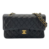 シャネル CHANEL マトラッセ25 A01112 ブラック GD金具 キャビアスキン レディース ショルダーバッグ